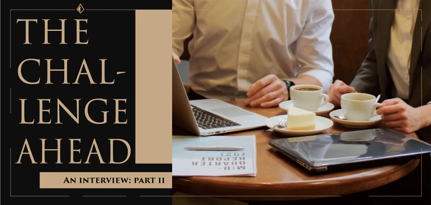 THE CHALLENGE AHEAD | PART II | eCubed Training